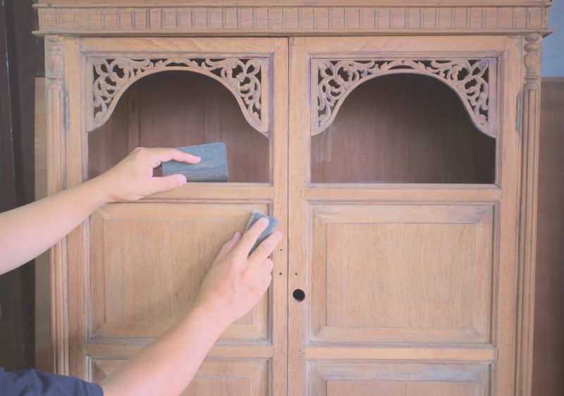Cabinet Surface Stripping